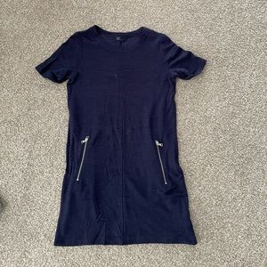 GAP cotton navy mini dress